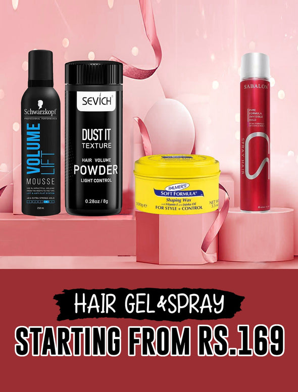 HAIR GEL & SPRAY