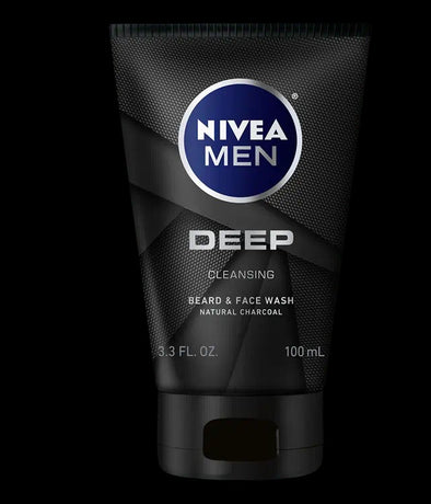 NIVEA Men DEEP Cleansing Beard &amp; Face Wash
