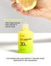 Anua Green Lemon Vita C Blemish Serum - 20g | Brightening & Acne Treatment