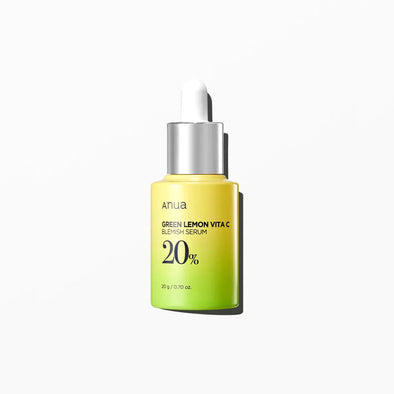 Anua Green Lemon Vita C Blemish Serum - 20g | Brightening & Acne Treatment