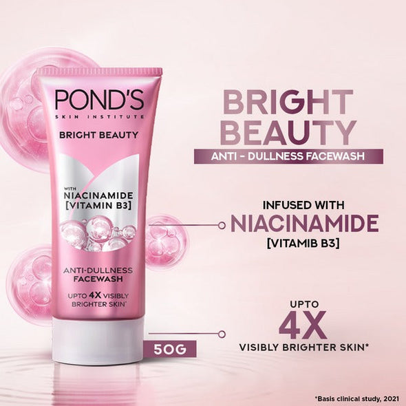 Ponds Bright Beauty Face Wash - 50G