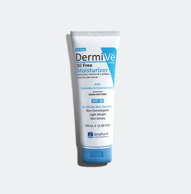 Jenpharm Dermive Oil Free Moisturizer Spf 20 - 100ml - Factory Leftover