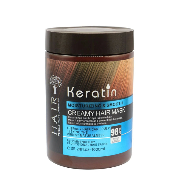Keratin Moisturizing Smooth Creamy Hair Mask