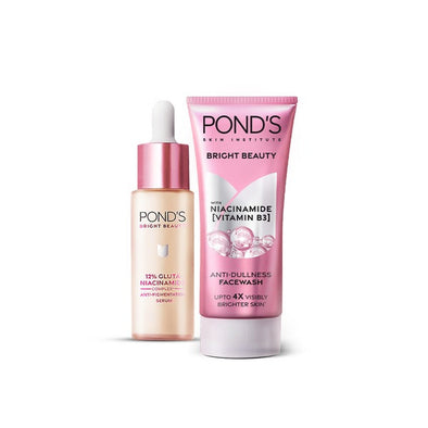 Bundle-Pond'S Bright Beauty Spotless Glow Face Wash 100G+Pond's Bright Beauty Anti-Pigmentation Serum-15ml
