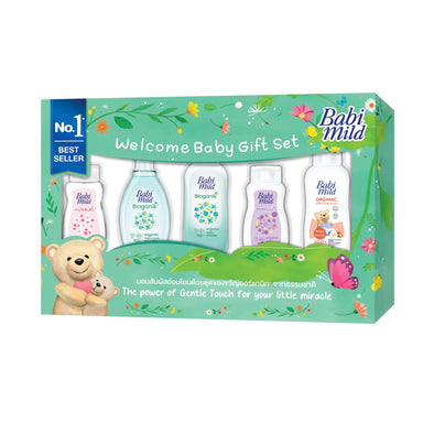Babi Mild The Natural Baby Gift Set, 5-Pack