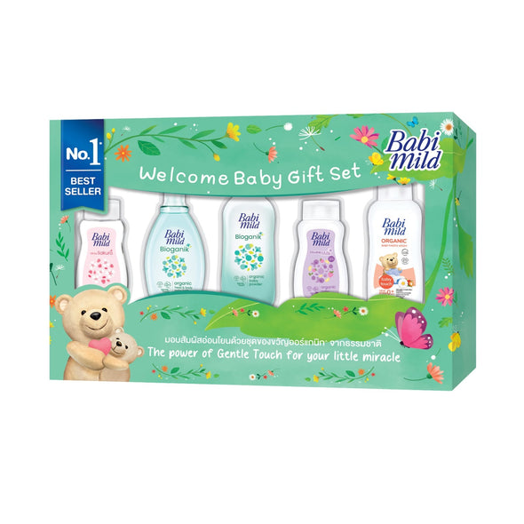 Babi Mild The Natural Baby Gift Set, 5-Pack