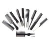 10-Piece Professional Hair Comb Set