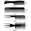 10-Piece Professional Hair Comb Set