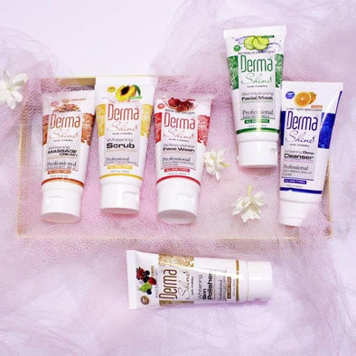 Derma Shine 6-in-1 Facial Fruit Kit - 200g