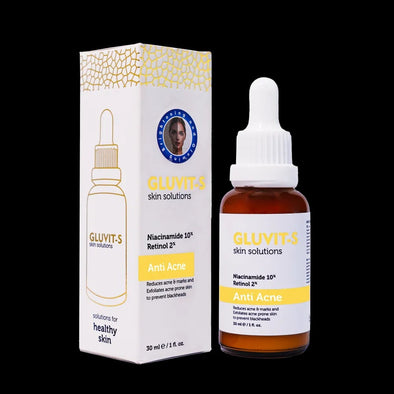 Asra derm Gluvit-S Anti Acne Serum 30ml
