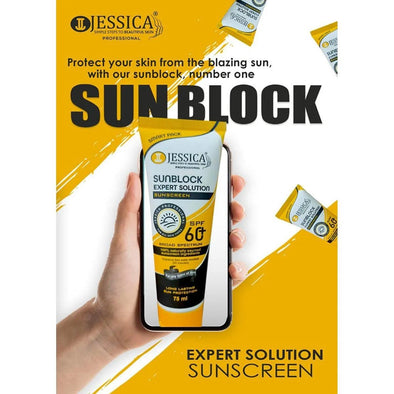 Sale Jessica Sunblock Expert Solution Sunscreen SPF 60
