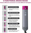 5 in 1 Hot Hair Dryer With Free Gift Hair Hold Spray