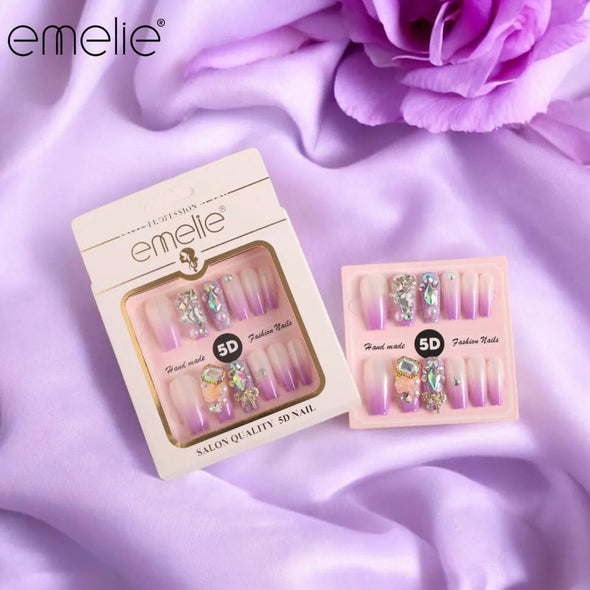 Emelie 5D Salon Quality Nails