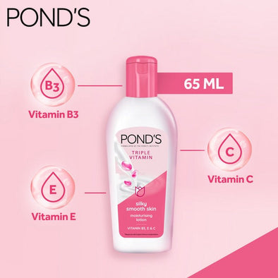 Ponds Lotion Silky Smooth Skin